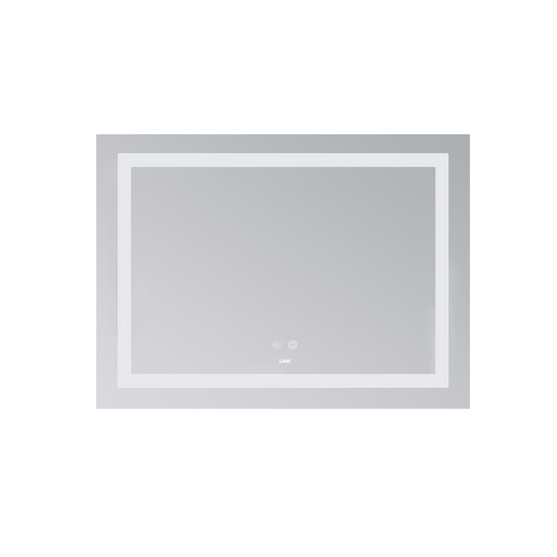 Дзеркало Lidz Kubis (KU1) 700х500 з LED-підсвічуванням Touch, з антизапотіванням, з димером, рег. яскравості LD78LF90448485 SD00054609
