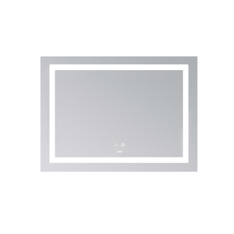 Дзеркало Lidz Kubis (KU1) 700х500 з LED-підсвічуванням Touch, з антизапотіванням, з димером, рег. яскравості LD78LF90448485 SD00054609