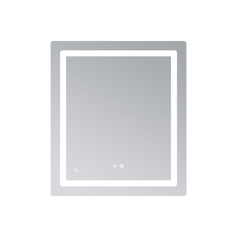 Дзеркало Lidz Kubis 700х800 з LED-підсвічуванням Touch, з антизапотіванням, з димером, рег. яскравості LD78LF904708048447 SD00054571
