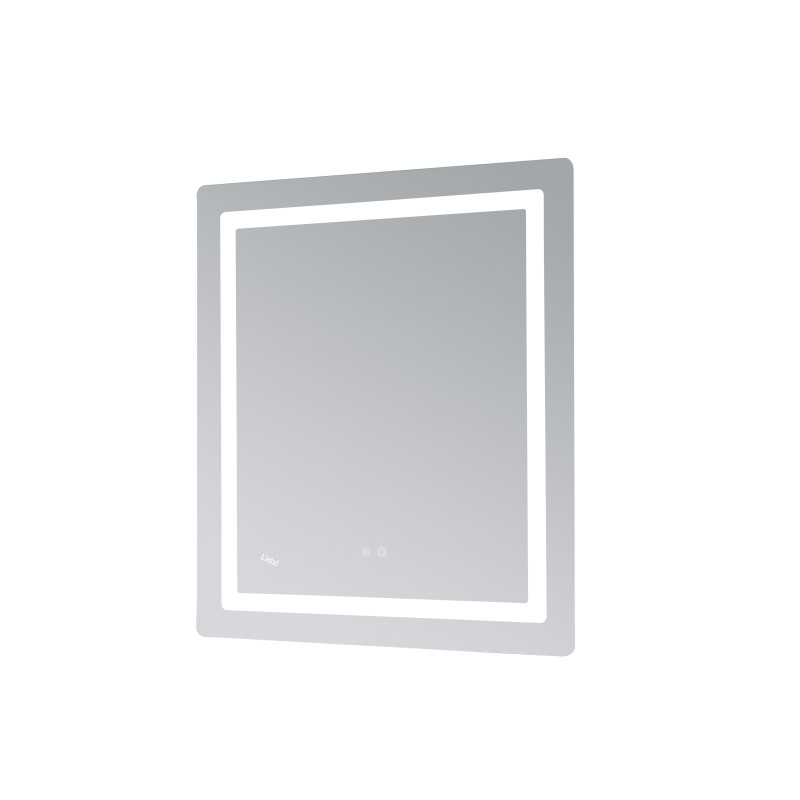 Дзеркало Lidz Kubis 700х800 з LED-підсвічуванням Touch, з антизапотіванням, з димером, рег. яскравості LD78LF904708048447 SD00054571