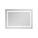Lidz Дзеркало Kubis 800х600 з LED-підсвічуванням Touch, з антизапотіванням, з димером, рег. яскравості LD78LF9047400