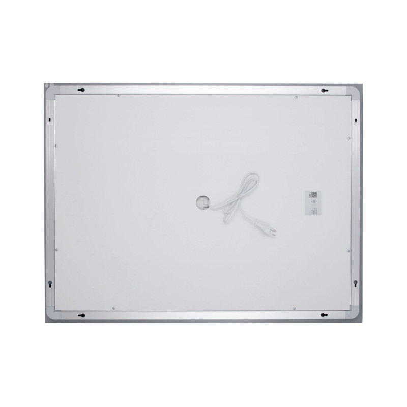 Дзеркало Lidz Kubis (KU1) 900х700 з LED-підсвічуванням Touch, з антизапотіванням, з димером, рег. яскравості LD78LF904907048451 SD00054575