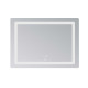 Дзеркало Lidz Kubis (KU2) 900х700 з LED-підсвічуванням Touch, з антизапотіванням, з димером, рег. яскравості LD78LF904907048452 SD00054576