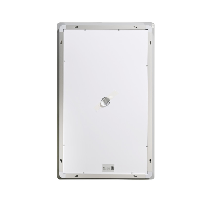 Дзеркало Lidz Kubis (KU2) 500х800 з LED-підсвічуванням Touch, з антизапотіванням, з димером, рег. яскравості LD78LF936508048448 SD00054572