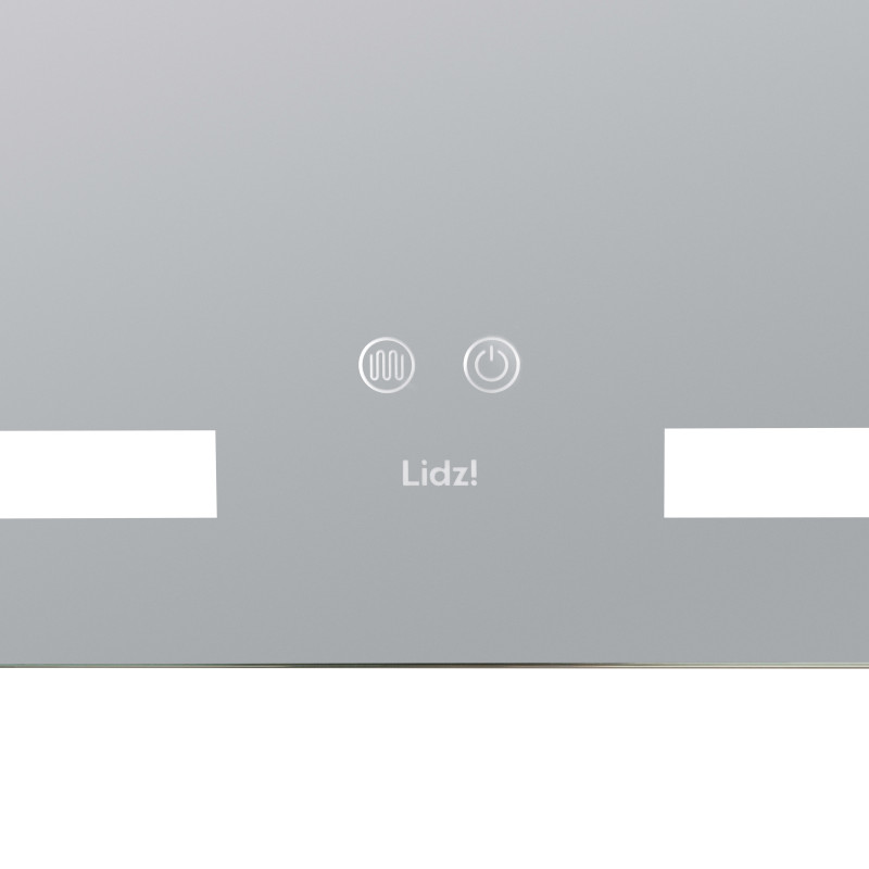 Дзеркало Lidz Kubis (KU2) 500х800 з LED-підсвічуванням Touch, з антизапотіванням, з димером, рег. яскравості LD78LF936508048448 SD00054572
