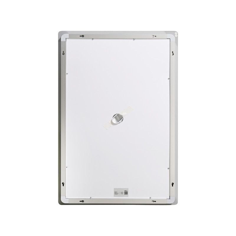 Дзеркало Lidz Kubis (KU2) 600х800 з LED-підсвічуванням Touch, з антизапотіванням, з димером, рег. яскравості LD78LF937608048449 SD00054573