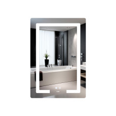 Дзеркало Lidz Kubis (KU2) 600х800 з LED-підсвічуванням Touch, з антизапотіванням, з димером, рег. яскравості LD78LF937608048449 SD00054573