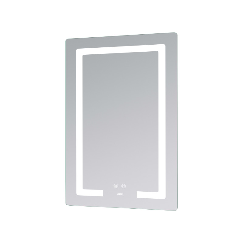 Дзеркало Lidz Kubis (KU2) 600х800 з LED-підсвічуванням Touch, з антизапотіванням, з димером, рег. яскравості LD78LF937608048449 SD00054573
