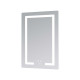Дзеркало Lidz Kubis (KU2) 600х800 з LED-підсвічуванням Touch, з антизапотіванням, з димером, рег. яскравості LD78LF937608048449 SD00054573