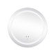 Lidz Дзеркало Aria R600 з LED-підсвічуванням Touch, з антизапотіванням, з димером, рег. яскравості LD78LR600