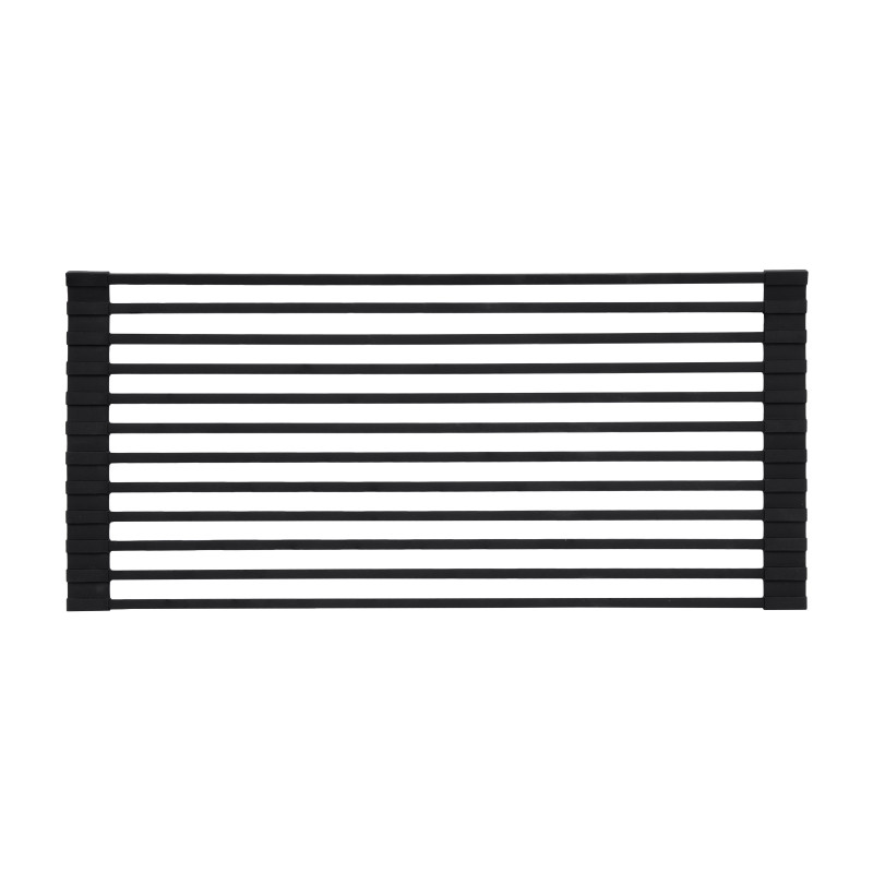 Сушарка на кухонну мийку Lidz Acsis LA04 Black, квадратна основа, для посуду 430х216 мм LDACSLA04BLM49762 SD00055886