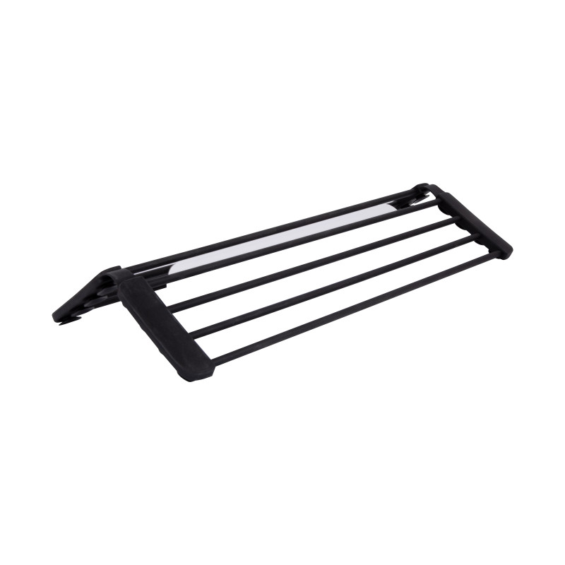 Сушарка на кухонну мийку з присоскою Lidz Acsis LA09 Black, кругла основа, для посуду 440х224 мм LDACSLA09BLM49777 SD00055901