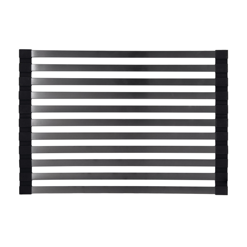 Сушарка на кухонну мийку Lidz Acsis LA14 Black, плоска основа, для посуду 430х300 мм LDACSLA14BLM49768 SD00055892