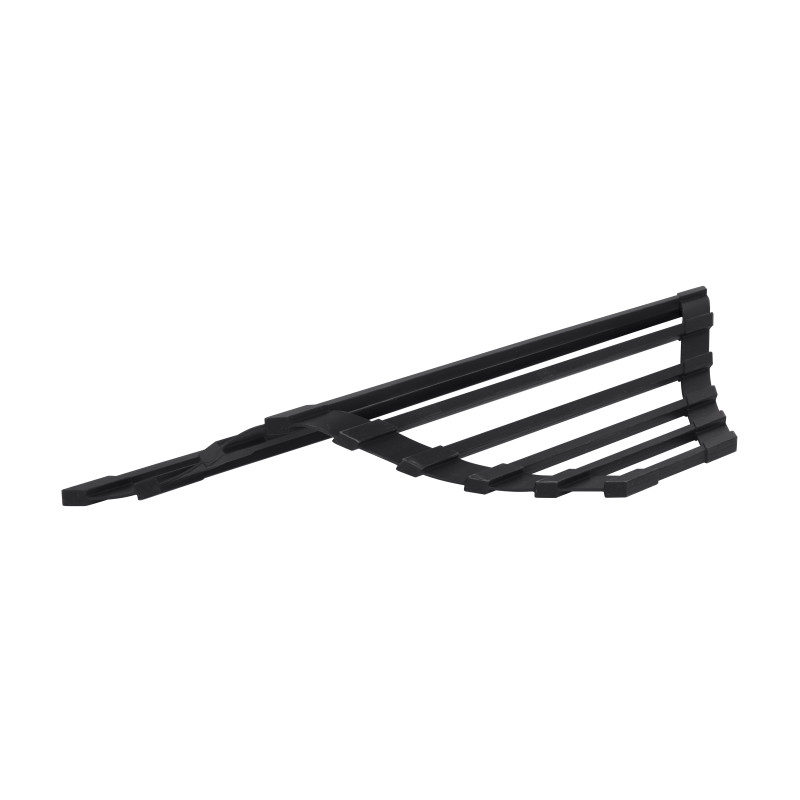 Сушарка на кухонну мийку кутова Lidz Acsis LA18 Black, квадратна основа, для посуду 430х175 мм LDACSLA18BLM49771 SD00055895