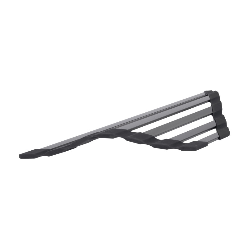 Сушарка на кухонну мийку кутова Lidz Acsis LA20 Black, плоска основа, для посуду 477х198 мм LDACS297BLM49773 SD00055897
