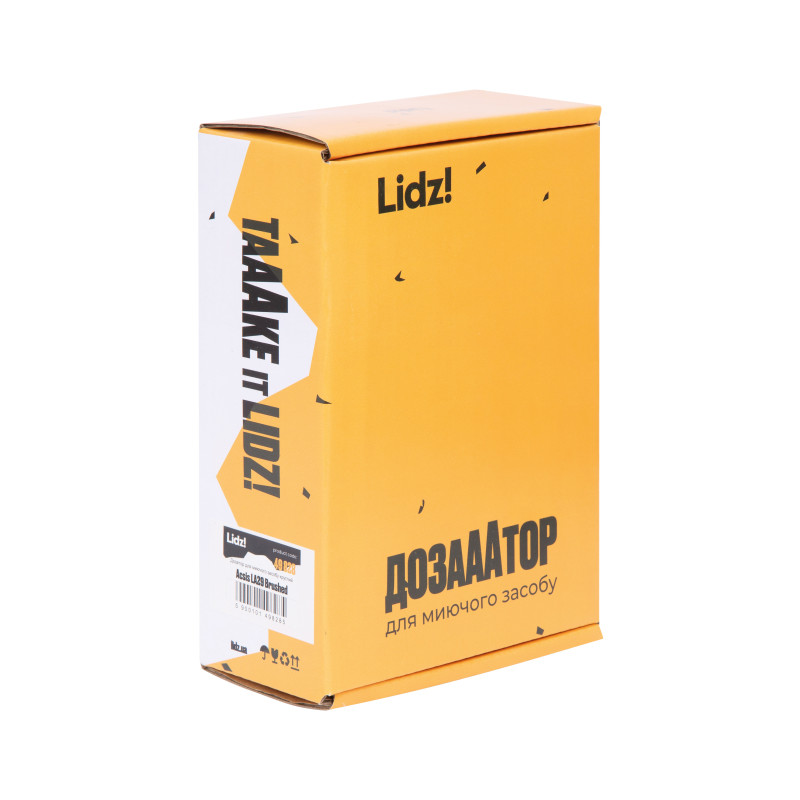 Дозатор для миючого засобу Lidz Acsis LA29 Brushed Steel, круглий LDACSLA29BRU49828 SD00055952