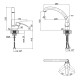 Lidz Змішувач для кухні Anny 008F (k40) LDANN008FCRM35123 Chrome