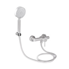 Lidz Змішувач для душу Aria 010 (з душовим гарнітуром) (k35) LDARI010NKS43361 Nickel