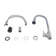 Lidz Змішувач для кухні Aria 015F31 з гнучким виливом (k35) LDARI015F31GNK31871 Grey / Nickel