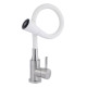 Lidz Змішувач для кухні Aria 015F31 з гнучким виливом (k35) LDARI015F31WNK36981 White / Nickel