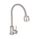 Lidz Змішувач для кухні Aria 015F41 з гнучким виливом (k35) LDARI015F41NKS45306 Nickel