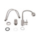 Lidz Змішувач для кухні Aria 015F41 з гнучким виливом (k35) LDARI015F41NKS45306 Nickel