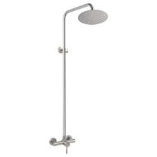 Lidz Душова система для кабіни Aria 1010 на одного споживача (k35) LDARI1010NKS34934 Nickel