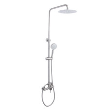 Lidz Душова система для душу Aria 1020 на два споживача (k35) LDARI1020NKS46114 Nickel
