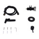 Lidz Набір для гігієнічного душу Aria 111 Black LDARI111BLA46107 округлий