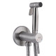 Lidz Набір для гігієнічного душу Aria 111 Nickel LDARI111NKS46105 округлий