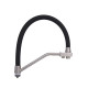 Вилив у зборі Lidz (300х280х32) для змішувача для кухні Aria 020F3 Nickel/Black LDARI3002803249336 SD00055460