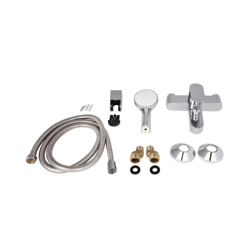 Lidz Змішувач для ванни Arrow 0061 (з душовим гарнітуром) (k35) LDARR0061CRM44956 Chrome