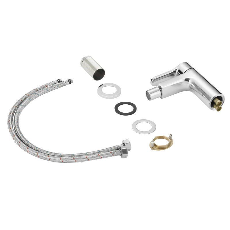 Змішувач латунний для біде Lidz Astra 001AF (k35) LDAST001AFCRM48089 Chrome SD00054213