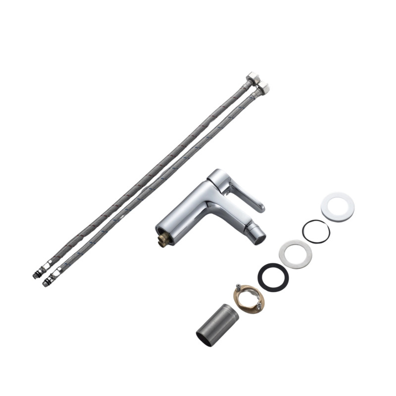Змішувач латунний для біде Lidz Astra 001AF (k35) LDAST001AFCRM48089 Chrome SD00054213