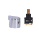 Перемикач у зборі з ручкою Lidz для душової системи Astra 1030, Orion 1030 LDASTORI48593 SD00054717