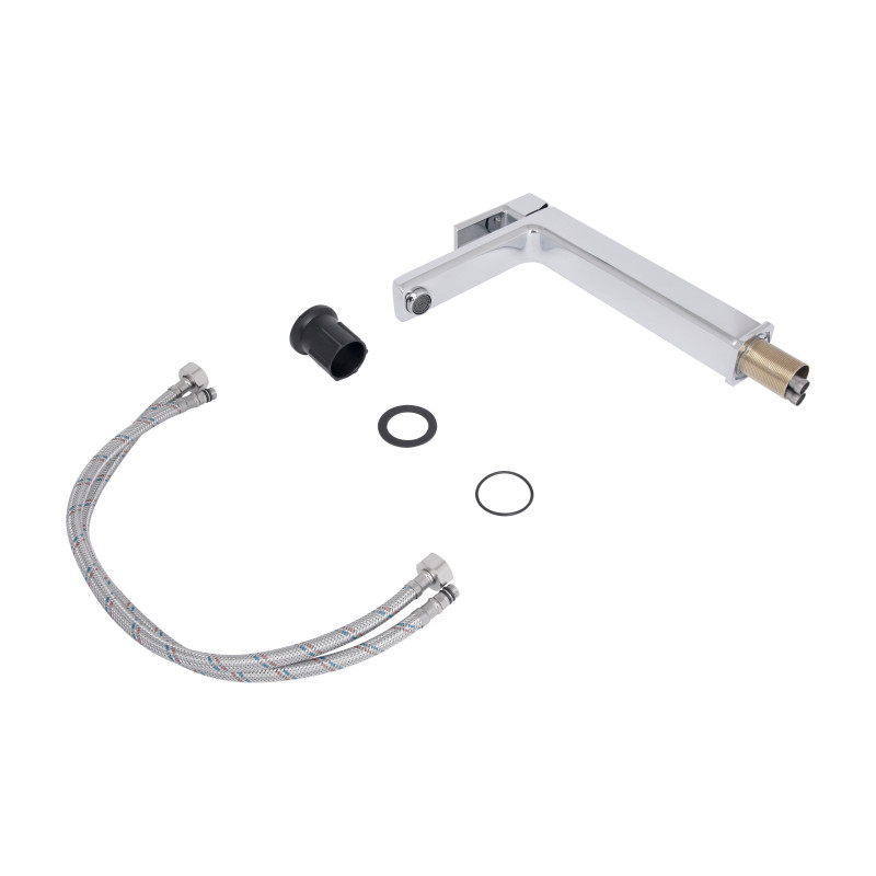 Змішувач для раковини Lidz Dozorca 001FH високий (k35) Chrome LDDOZ001FHCRM48990 SD00055114