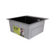 Мийка для кухні інтегрована Lidz Handmade H4545HB Decor Black PVD Honeycomb 2,5/0,5 мм LDH4545HDECBLM49438 SD00055562