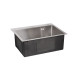 Lidz Мийка для кухні інтегрована Handmade H5045 (LDH5045BRU35383) Brushed Steel 3,0/0,8 мм