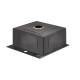 Lidz Мийка для кухні інтегрована Handmade H5050 (LDH5050BRU35375) Brushed Steel 3,0/0,8 мм