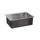 Lidz Мийка для кухні інтегрована Handmade H5845 (LDH5845BRU35384) Brushed Steel 3,0/0,8 мм