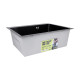 Lidz Handmade H6050HB Мийка для кухні інтегрована Decor Black PVD Honeycomb 2,5/0,5 мм LDH6050BDECPVD48371 SD00054495