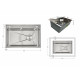 Мийка для кухні інтегрована Lidz Handmade H6845 Brushed Steel 3,0/1,0 мм LDH6845BRU49455 SD00055579