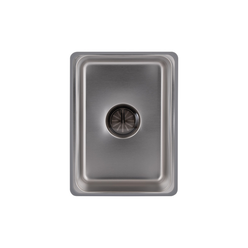 Мийка для кухні інтегрована Lidz Handmade H6845 Brushed Steel 3,0/1,0 мм LDH6845BRU49455 SD00055579