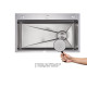 Акційний набір Lidz: мийка H7545 інтегрована Decor Honeycomb 3,0/1,0 мм LDH7545DEC48372 + Змішувач Aria для кухні з гнучким виливом (k35) Grey SD00057367