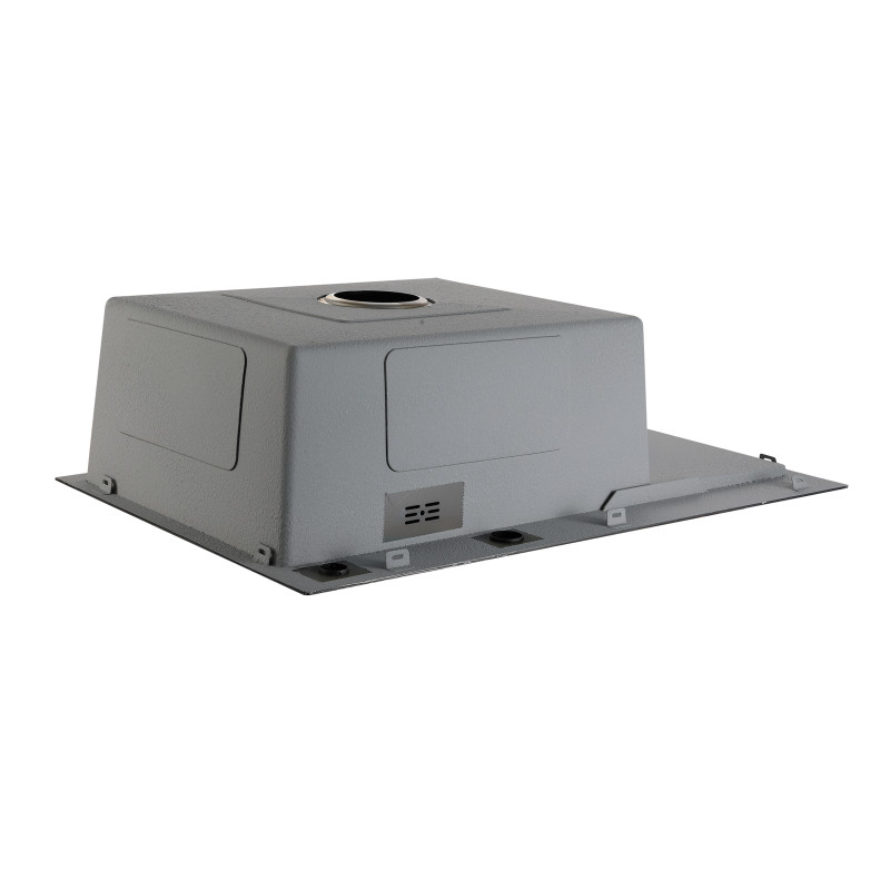 Мийка для кухні інтегрована Lidz Handmade Max 500 H7849R Brushed Steel, 3,0/1,0 мм, крило праворуч, збільшена чаша LDH7849RBRU49464 SD00055588