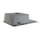 Мийка для кухні інтегрована Lidz Handmade Max 500 H7849R Brushed Steel, 3,0/1,0 мм, крило праворуч, збільшена чаша LDH7849RBRU49464 SD00055588