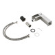 Змішувач для биде Lidz Helix 001AF (k35) LDHEL001AFNKS49181 Nickel SD00055305