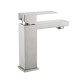 Змішувач для раковини низький Lidz Helix 001F (k35) LDHEL001FNKS49178 Nickel SD00055302