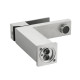 Змішувач для раковини низький Lidz Helix 001F (k35) LDHEL001FNKS49178 Nickel SD00055302