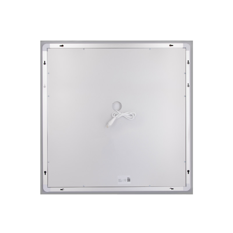 Дзеркало Lidz Kubis (KU1) 700х700 з LED-підсвічуванням Touch, з антизапотіванням, з димером, рег. яскравості LDKU70070049287 SD00055411
